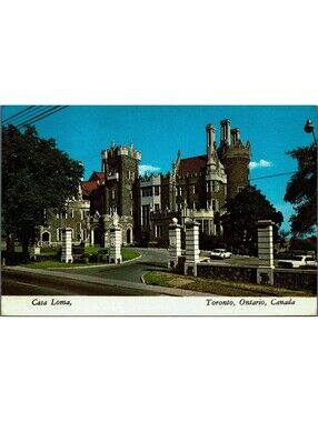 Casa Loma Toronto, Ontario, Canada Postcard
